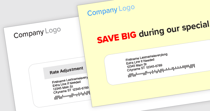 Official Business vs. Promotional