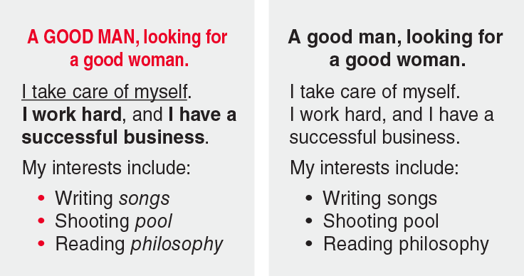 Show some game and get the girl